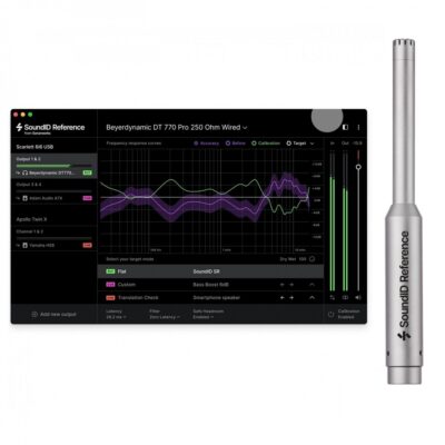 Sonarworks Sound ID Studio calibration mic+software