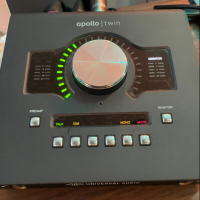 UAD Apollo Twin interface